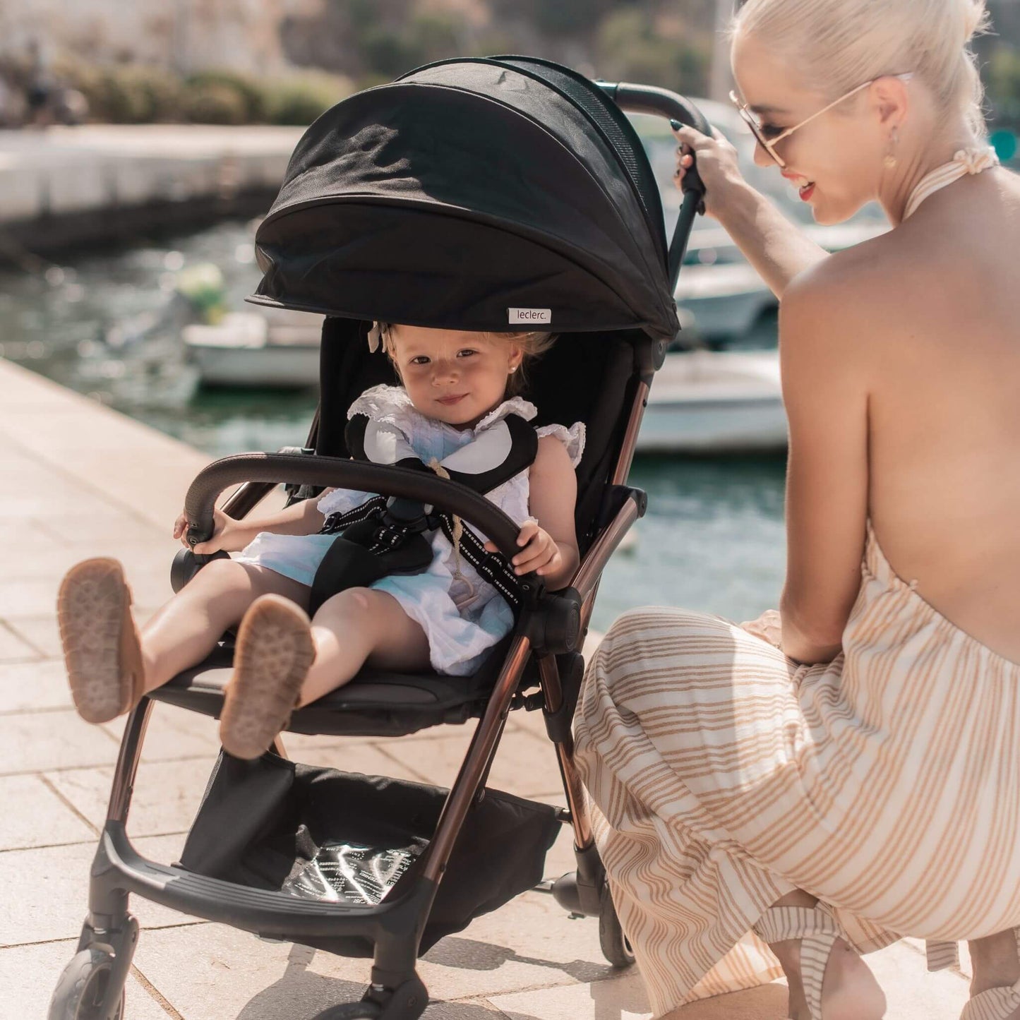 Leclerc-baby-influencer-twin-stroller