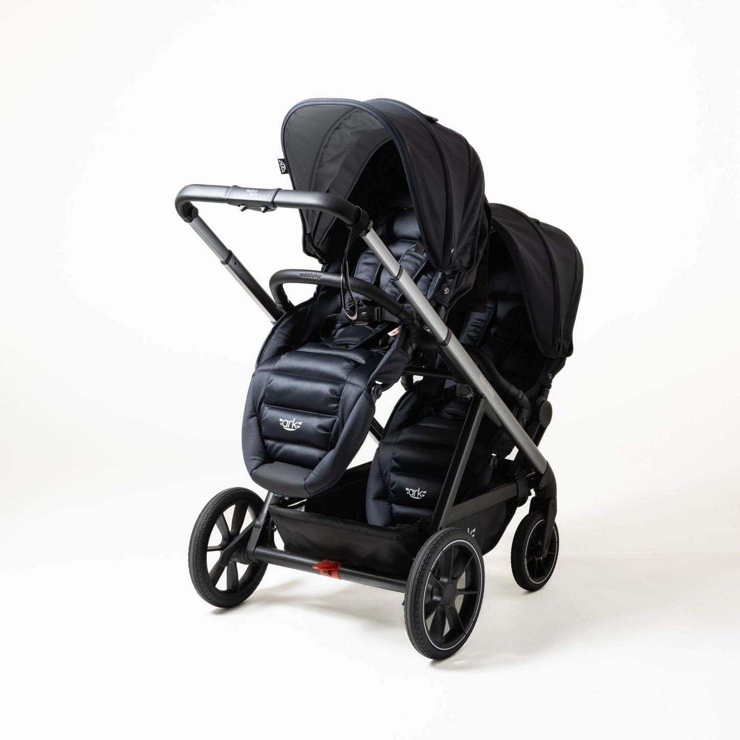Valco_Ark_double_pram_black