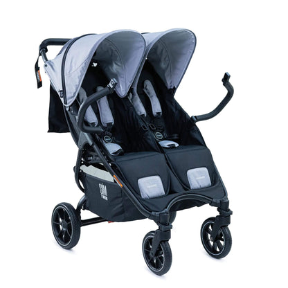 Valco-Baby-Slim-Twin-Steel-Grey-Bumper