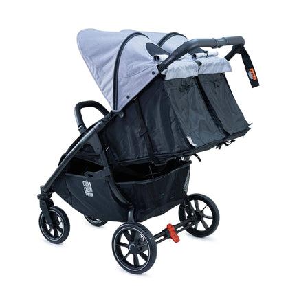 Valco-Baby-Slim-Twin-Steel-Grey-Peekaboo