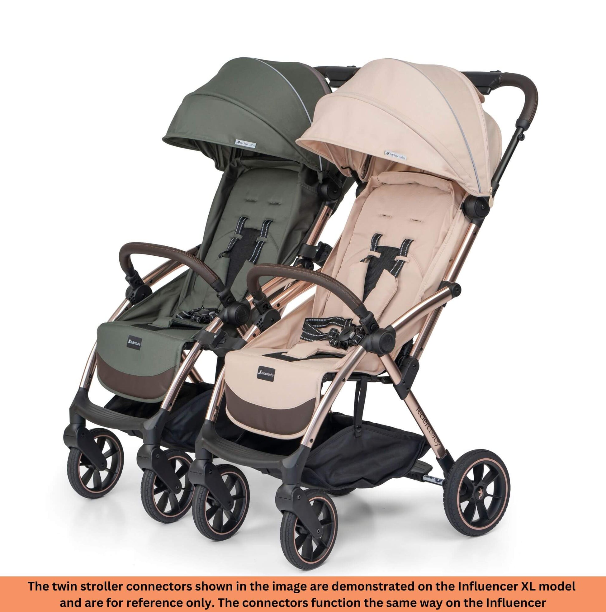 leclerc travel stroller Leclercbaby Influencer Stroller | Double Pram
